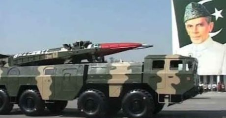 Pakistanda nüvə başlıqlı ballistik raketin sınağı keçirildi