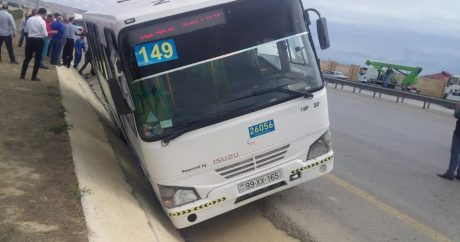 Bakıda avtobus qəzası – Yaralanan var – AÇIQLAMA/FOTO