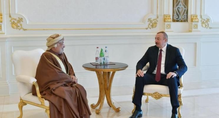 Prezident Omanın Dövlət Şurasının sədrini qəbul etdi – YENİLƏNİB