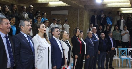 Hədəf Liseyində Türkiyənin Cumhuriyyət bayramı qeyd edildi – FOTOLAR