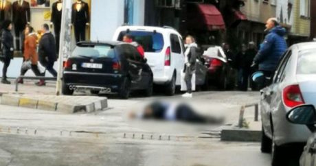 Küçədə qətl: Bacısının ərini öldürüb polisi gözlədi – FOTOLAR