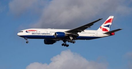 “British Airways”in təyyarəsi Bakıda məcburi eniş etdi