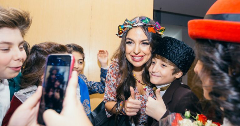 Leyla Əliyeva növbəti “Zima-2019”un qala-konsertində – FOTOLAR