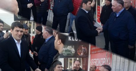Güloğlan Cabbarov “Montin”də seçiciləri ilə görüşdü – FOTO