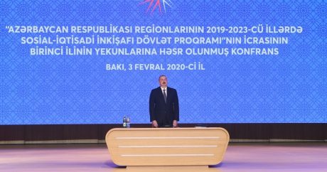 Bakıda Prezidentin iştirakı ilə konfrans keçirilib – FOTOLAR/YENİLƏNİB