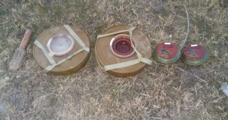 Ucar rayonunda 3 ədəd mina tapıldı