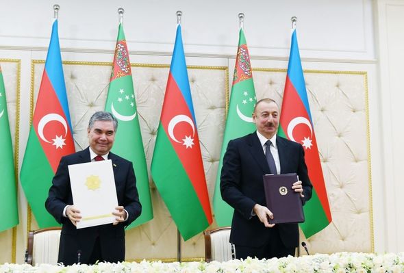 Azərbaycan-Türkmənistan sənədləri imzalandı – YENİLƏNDİ/FOTOLAR