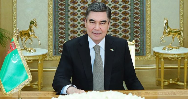 Türkmənistan Prezidentinin şərəfinə rəsmi ziyafət verildi