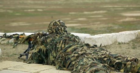 Azərbaycan Ordusunda snayperlərin hazırlığı yoxlanılır – FOTOLAR