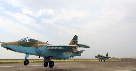 Ordumuzda MiQ-29 və Su-25 təyyarələri ilə təlim keçirildi – VİDEO