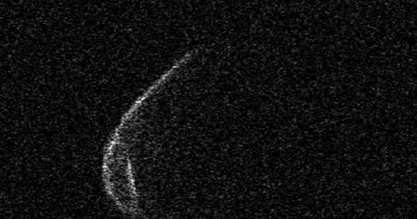 Yerə yaxınlaşan asteroidin fotosu yayıldı