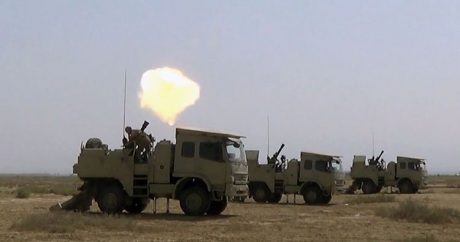 Azərbaycan Ordusunun minaatan batareyaları döyüş atışları icra edib – VİDEO