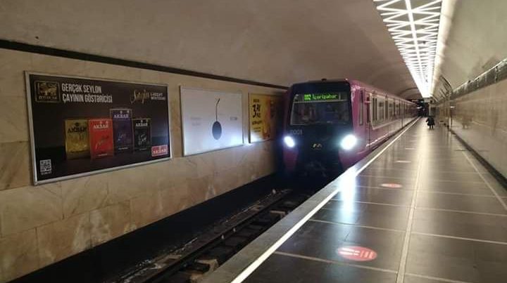 Bakı metrosunda qatarların intervalı 2 dəqiqəyə endirildi