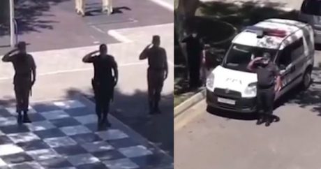 Azərbaycan polisindən qürurverici davranış – VİDEO