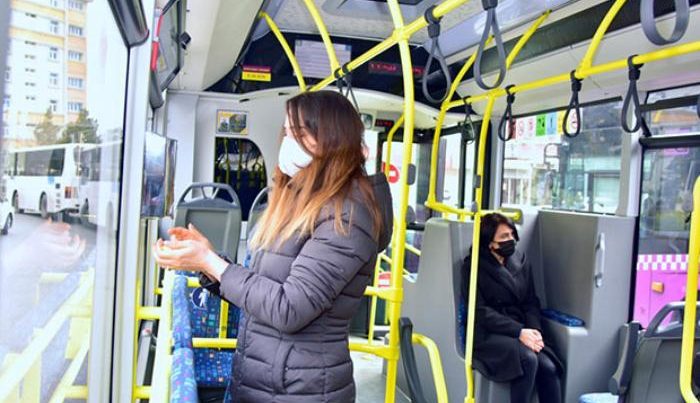 Avtobuslarda maskalarla bağlı REYD – Nəzarət gücləndirildi