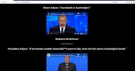 Azərbaycan hakerləri Ermənistanın ən populyar saytlarından birini dağıdıblar – VİDEO