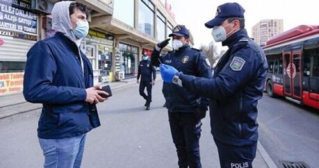 Bakı polisindən maska taxmayanlara qarşı REYD