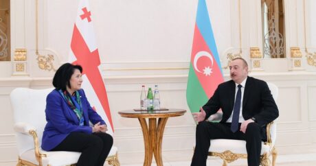 İlham Əliyev gürcüstanlı həmkarına başsağlığı verib