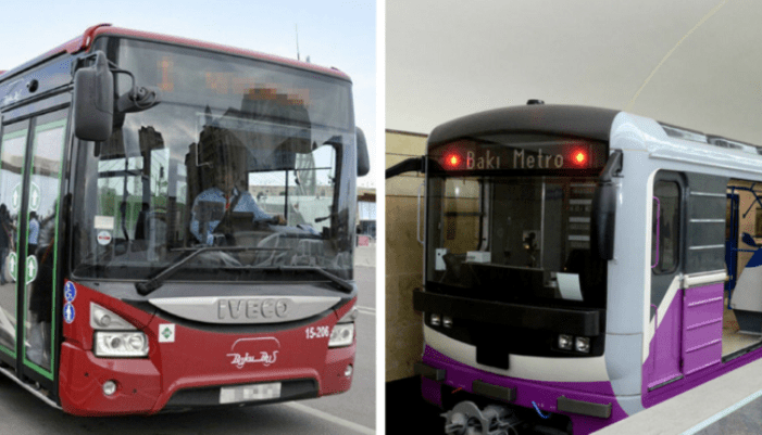 Bu şənbə-bazar metro və avtobuslar işləyəcək?