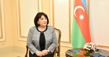 Sahibə Qafarova Qazaxıstan Respublikası Parlamenti Senatının sədri ilə görüşdü
