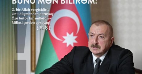 Ali Baş Komandan cənab İlham Əliyev dünya siyasətində liderlik edir