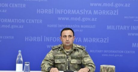 Anar Eyvazov: “Silah-sursat Azərbaycan SQ tərəfindən təhvil alınır”