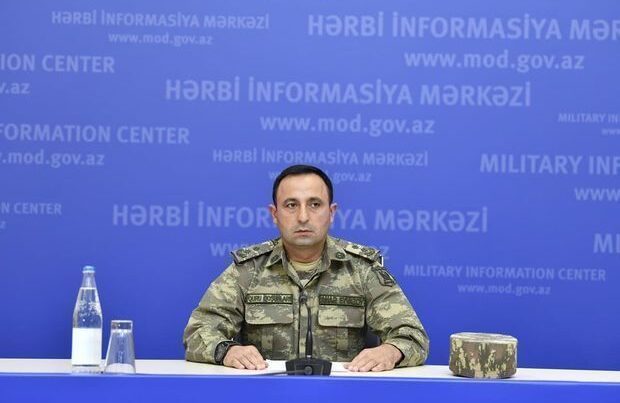 Anar Eyvazov: “Silah-sursat Azərbaycan SQ tərəfindən təhvil alınır”