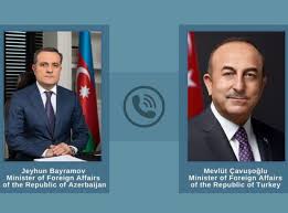 Azərbaycan və Türkiyə XİN başçıları arasında telefon danışığı oldu