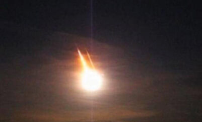 Livanda yerə meteorit düşdü – Yanğına səbəb oldu