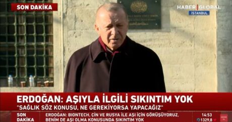 Ərdoğan Makrona Azərbaycan Prezidentinin tövsiyəsi ilə cavab verdi – VİDEO
