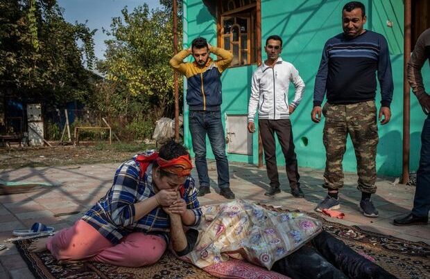 Bərdə terrorunda çəkilmiş şəkil ilin fotolarından biri seçildi – FOTO