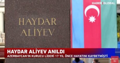 Ümummilli lider Heydər Əliyev İstanbulda yad edildi – VİDEO