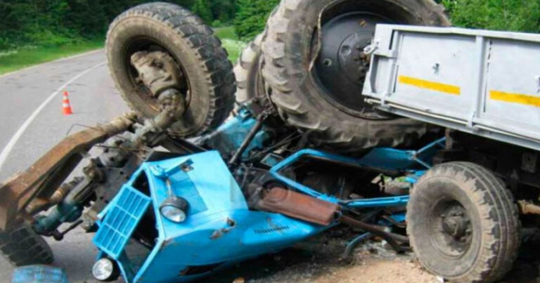 Yük avtomobili ilə traktor toqquşdu – Ölən var