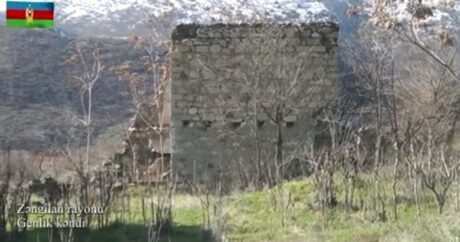 Zəngilan rayonunun Genlik kəndi – VİDEO