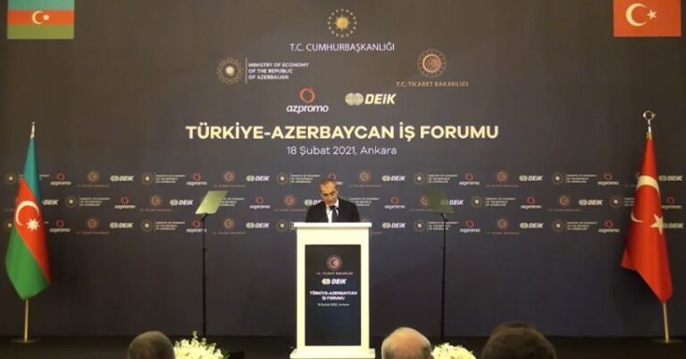 Ankarada Türkiyə-Azərbaycan biznes forumu keçirildi – FOTO