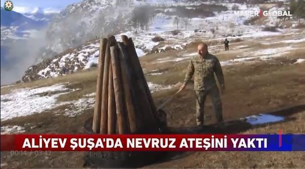 “Haber Global”: “Azərbaycan xalqı 28 illik aradan sonra Qarabağda Novruz bayramını qeyd etdi” – VİDEO