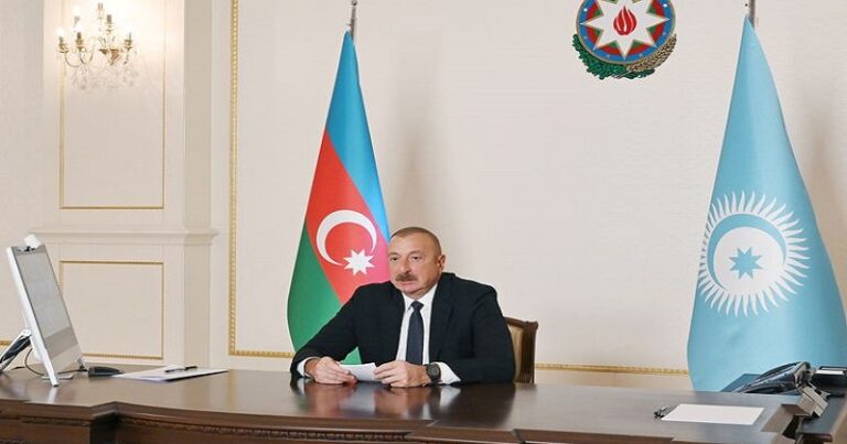 İlham Əliyev: “Zəngəzur türk dünyasının birləşməsi rolunu oynayacaq” – Zirvə toplantısı
