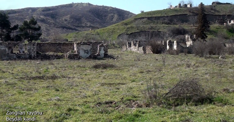 Zəngilan rayonunun Beşdəli kəndi – VİDEO