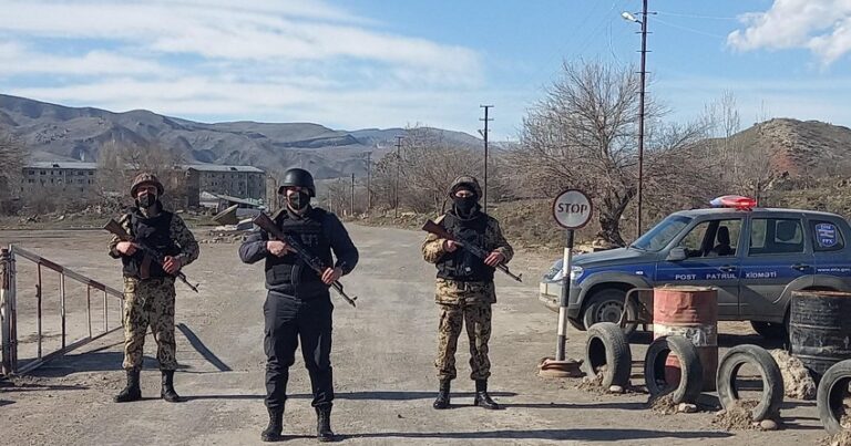 Qubadlı polisi gücləndirilmiş rejimdə vəzifə başında – VİDEO