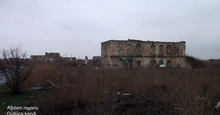 Ağdamın viran qoyulmuş Güllücə kəndi – VİDEO