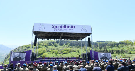 Mehriban Əliyeva “Xarıbülbül” festivalının qala-konsertindən paylaşım etdi – VİDEO