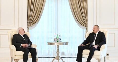 İlham Əliyev İranın xarici işlər nazirini qəbul etdi