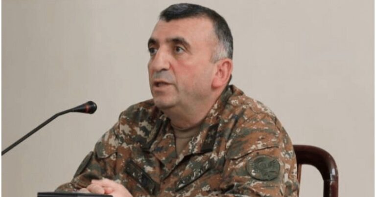 Ermənistan Baş Qərargah rəisinin müavini işdən çıxarıldı