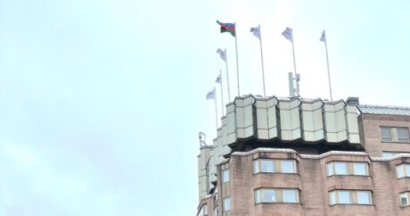 Stokholmda Azərbaycan Bayrağı ucaldılıb – FOTOLAR