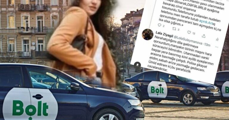 Aktrisaya seksual hərəkətlər edən taksi sürücüsündən XƏBƏR VAR – FOTO