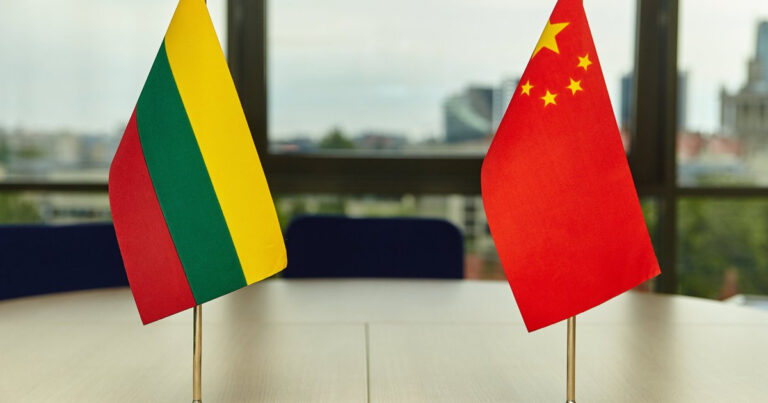 Çinlə Litva arasında Tayvan gərginliyi: Pekin səfiri geri çağırdı