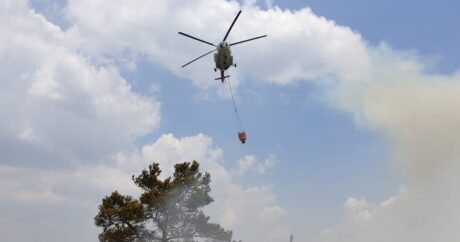 FHN-ə məxsus helikopter Türkiyədə 134 uçuş həyata keçirdi – VİDEO