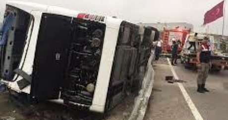Mikroavtobusla yük maşını TOQQUŞDU – 15 yaralı