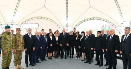 Prezident Füzuli rayon ictimaiyyətinin nümayəndələri ilə görüşdü – TAM MƏTN
