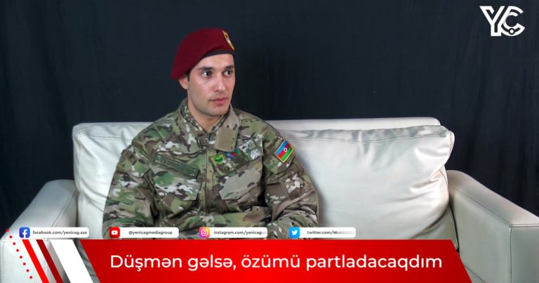 Qarabağ qazisi: “Düşmən gəlsə, özümü partladacaqdım” – VİDEO